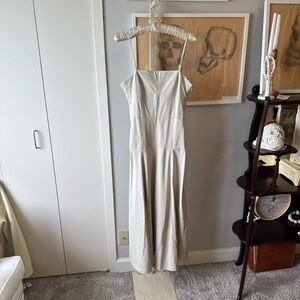 Zara Cream Spaghetti Strap Sundress for Wedding